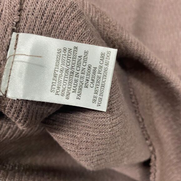 Altar'd State Cocoa Long Sleeve Buttoned Top - Picture 7 of 7